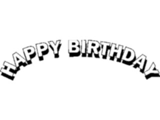 Sticker Custom Preview Image #092806 Occasions Birthdays Happy Birthday04