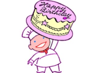 Sticker Custom Preview Image #092826 Occasions Birthdays Happy Birthday Chef