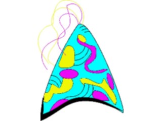 Sticker Custom Preview Image #092894 Occasions Birthdays Party Hat1