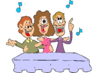 Sticker Custom Preview Image #092901 Occasions Birthdays Singing