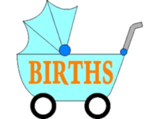 Sticker Custom Preview Image #092932 Occasions Births Baby Carriage1