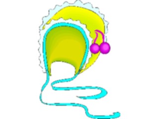 Sticker Custom Preview Image #092966 Occasions Births Bonnet