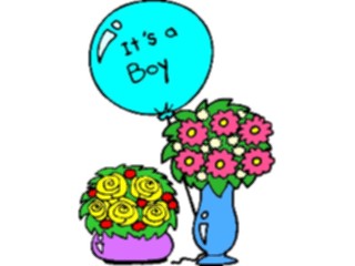 Sticker Custom Preview Image #092996 Occasions Births Itsa Boy5