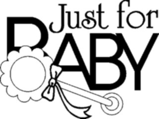 Sticker Custom Preview Image #093007 Occasions Births Justfor Baby Heading