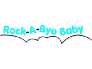 Sticker Custom Preview Image #093029 Occasions Births Rock A Bye Baby