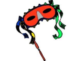 Sticker Custom Preview Image #093097 Occasions Other Mardi Gras Mask1