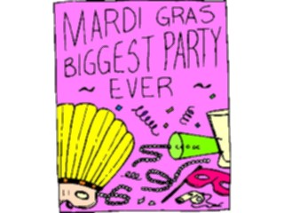 Sticker Custom Preview Image #093110 Occasions Other Mardi Gras Title5