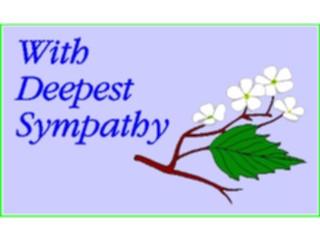 Sticker Custom Preview Image #093129 Occasions Other With Deepest Sympathy