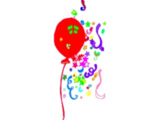 Sticker Custom Preview Image #093164 Occasions Parties Balloon Confetti3