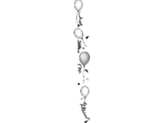 Sticker Custom Preview Image #093193 Occasions Parties Balloons Border