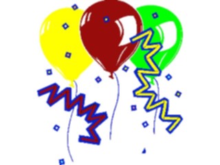 Sticker Custom Preview Image #093194 Occasions Parties Balloons Confetti1