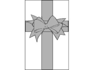 Sticker Custom Preview Image #093215 Occasions Parties Bow Frame