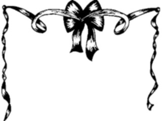Sticker Custom Preview Image #093217 Occasions Parties Bow Ribbon Border2