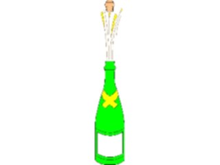 Sticker Custom Preview Image #093224 Occasions Parties Champagne1