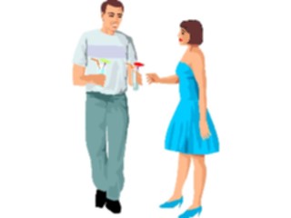 Sticker Custom Preview Image #093263 Occasions Parties Coupleat Party