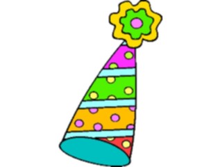 Sticker Custom Preview Image #093395 Occasions Parties Party Hat3