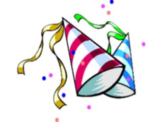 Sticker Custom Preview Image #093398 Occasions Parties Party Hats1