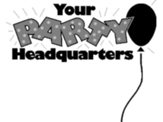 Sticker Custom Preview Image #093400 Occasions Parties Party Headquarters