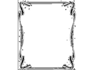 Sticker Custom Preview Image #093424 Occasions Parties Ribbon Frame