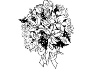 Sticker Custom Preview Image #093472 Occasions Weddings Bouquet02