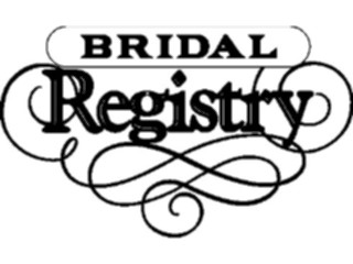 Sticker Custom Preview Image #093499 Occasions Weddings Bridal Registry