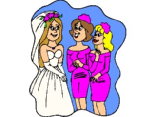 Sticker Custom Preview Image #093542 Occasions Weddings Bride Bridesmaids1