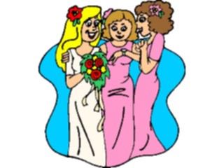 Sticker Custom Preview Image #093543 Occasions Weddings Bride Bridesmaids2