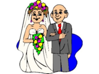 Sticker Custom Preview Image #093545 Occasions Weddings Bride Father2