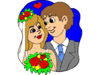 Sticker Custom Preview Image #093585 Occasions Weddings Bride Groom36