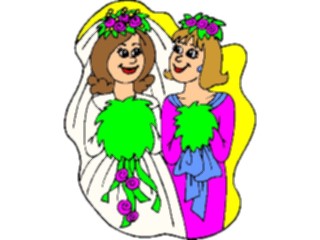 Sticker Custom Preview Image #093620 Occasions Weddings Bride Maidof Honor2