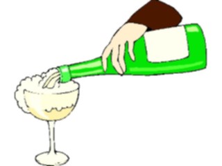 Sticker Custom Preview Image #093661 Occasions Weddings Champagne1