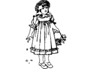 Sticker Custom Preview Image #093693 Occasions Weddings Flower Girl2