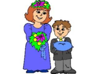 Sticker Custom Preview Image #093696 Occasions Weddings Flower Girl Ring Bearer