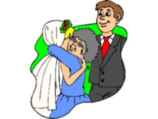 Sticker Custom Preview Image #093776 Occasions Weddings Mother Saying Goodbye