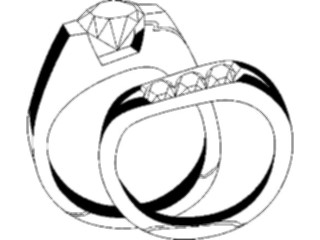 Sticker Custom Preview Image #093830 Occasions Weddings Rings04