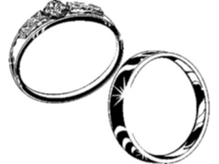 Sticker Custom Preview Image #093836 Occasions Weddings Rings10