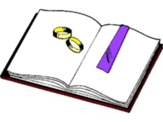 Sticker Custom Preview Image #093843 Occasions Weddings Rings Bible2