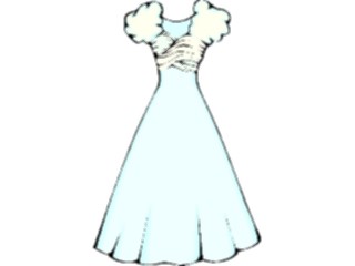 Sticker Custom Preview Image #093868 Occasions Weddings Wedding Gown1