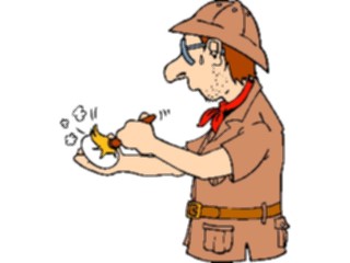 Sticker Custom Preview Image #093903 Occupations Cartoons Archeologist1