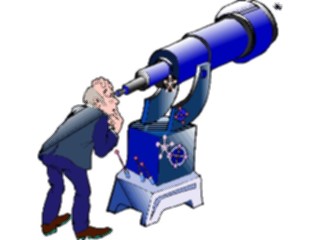 Sticker Custom Preview Image #093930 Occupations Cartoons Astronomer4