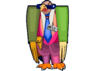 Sticker Custom Preview Image #093948 Occupations Cartoons Body Guard Eagle