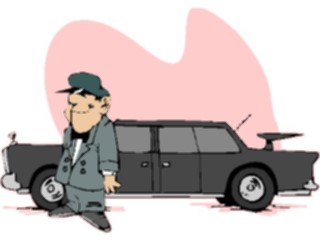 Sticker Custom Preview Image #093985 Occupations Cartoons Chauffeur2