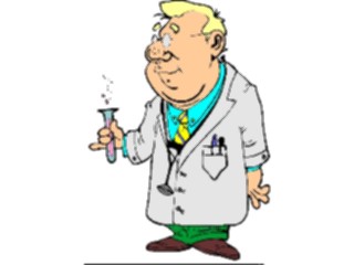 Sticker Custom Preview Image #093990 Occupations Cartoons Chemist3