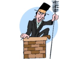 Sticker Custom Preview Image #094000 Occupations Cartoons Chimney Sweep2