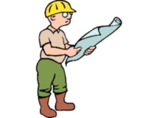 Sticker Custom Preview Image #094011 Occupations Cartoons Construction Worker4