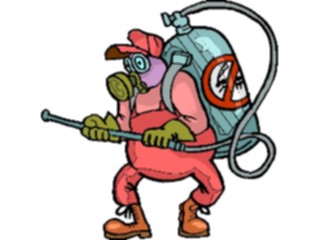 Sticker Custom Preview Image #094054 Occupations Cartoons Exterminator