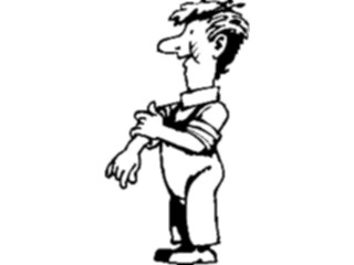 Sticker Custom Preview Image #094165 Occupations Cartoons Mechanic02