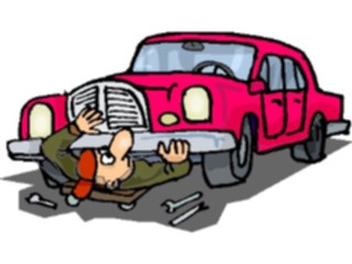 Sticker Custom Preview Image #094174 Occupations Cartoons Mechanic11