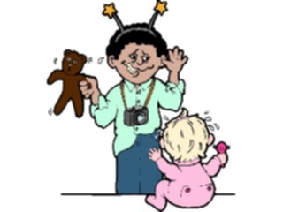 Sticker Custom Preview Image #094252 Occupations Cartoons Photographer06