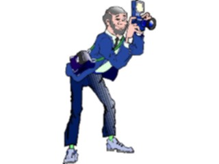 Sticker Custom Preview Image #094258 Occupations Cartoons Photographer12